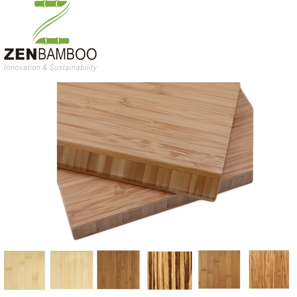 Strand Woven Bamboo Cross Laminated Timber Panels Use for Wood Table Slab and Kitchen Countertops