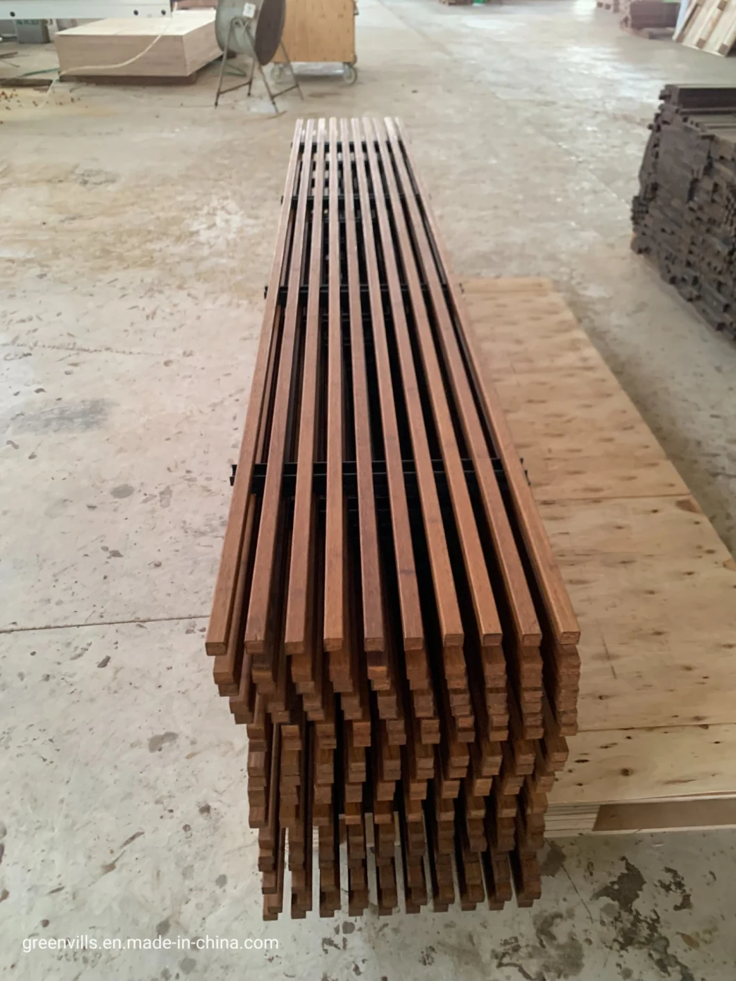 Strand Woven Bamboo Grating Keel Strand Woven Bamboo Grating Panel Strand Woven Bamboo Grating Strip Strand Woven Bamboo Grilling