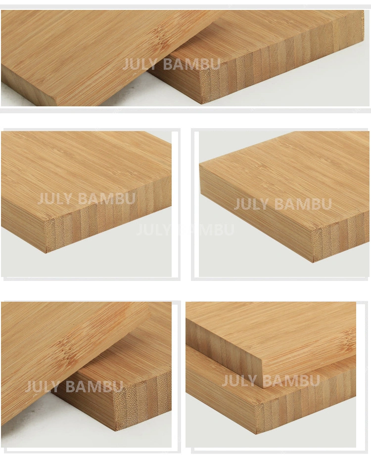 1 Ply Vertical Carbonized Bamboo Board Panel for Furniture