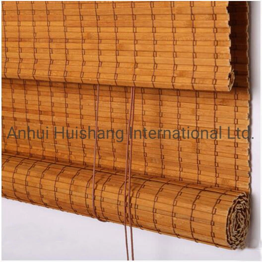 Bamboo Window Blind in Roller and Roman Style